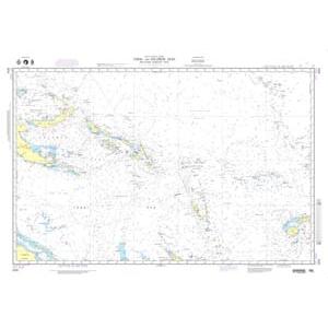 NGA Chart - Coral and Solomon Seas - 00604