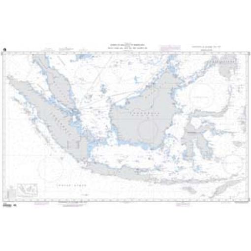 NGA Chart - Strait of Malacca to Banda Sea including South China Sea-Java Sea and Celebes Sea - 00632