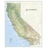 California Wall Map by National Geographic