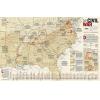 Battles of the Civil War Wall Map by National Geographic