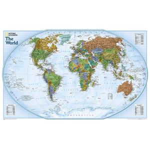 World Explorer Wall Map by National Geographic
