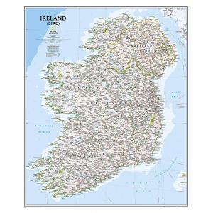 Ireland Classic Wall Map by National Geographic