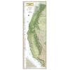 Pacific Crest Trail Wall Map by National Geographic