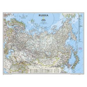 Russia Wall Map by National Geographic