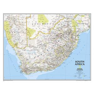 South Africa Wall Map by National Geographic