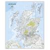 Scotland Classic Wall Map by National Geographic