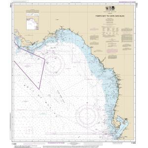 NOAA Chart - Tampa Bay to Cape San Blas - 11400