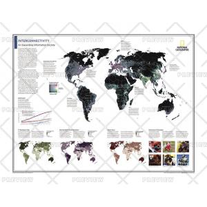 Interconnectivity: An Expanding Information Society - Atlas of the World, 10th Edition by National Geographic