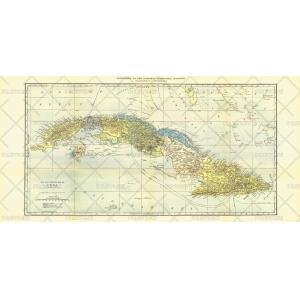 Cuba - Published 1906 by National Geographic