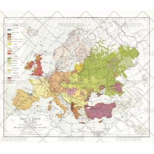 Races of Europe - Published 1918 by National Geographic