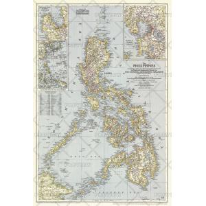 Philippines - Published 1945 by National Geographic