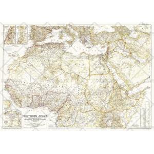Northern Africa - Published 1954 by National Geographic