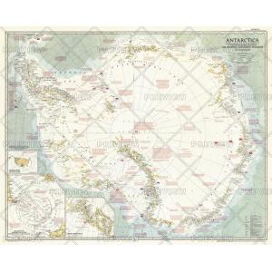 Antarctica - Published 1957 by National Geographic