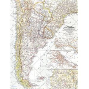 Southern South America - Published 1958 by National Geographic