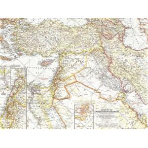 Lands of the Eastern Mediterranean - Published 1959 by National Geographic