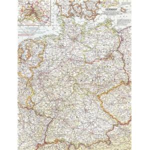 Germany - Published 1959 by National Geographic