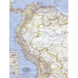 Northwestern South America - Published 1964 by National Geographic