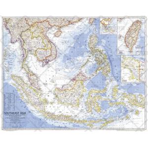 Southeast Asia - Published 1968 by National Geographic