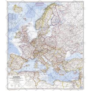 Europe - Published 1969 by National Geographic