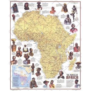 Peoples of Africa - Published 1971 by National Geographic