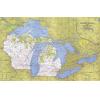 Close-up USA, Wisconsin, Michigan, and the Great Lakes - Published 1973 by National Geographic