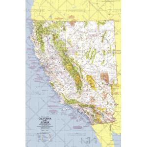 Close-up USA, California and Nevada - Published 1974 by National Geographic