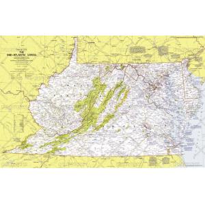 Close-up USA, Mid-Atlantic States - Published 1976 by National Geographic