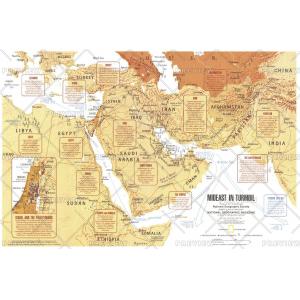 Mideast in Turmoil - Published 1980 by National Geographic