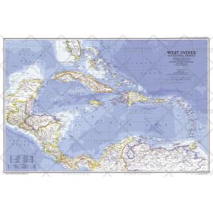 West Indies and Central America - Published 1981 by National Geographic