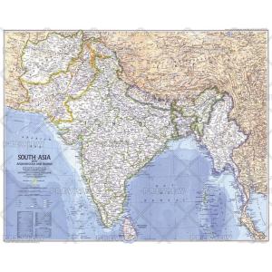 South Asia With Afghanistan and Burma - Published 1984 by National Geographic