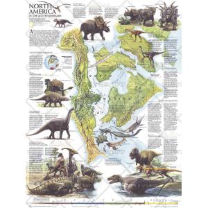 North America in the Age of the Dinosaurs - Published 1993 by National Geographic