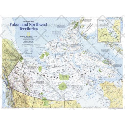 Making of Canada Yukon & Northwest Territories 1997 Nat Geo