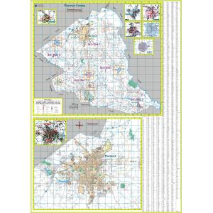 Florence County, SC Wall Map