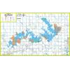 Lake James, NC Wall Map