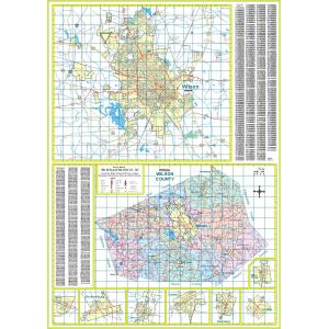 Wilson County, NC Wall Map