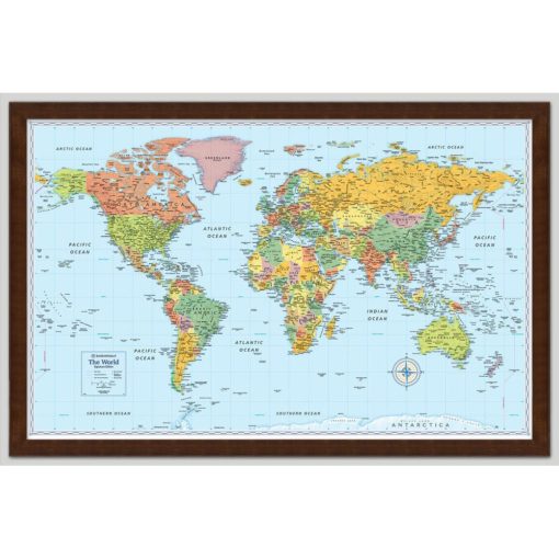 World Signature Wall Map by Rand McNally - Image 3