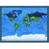 World Modern Wall Map by MapShop