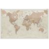 Antique World Map by Lovell Johns