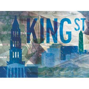 Alexandria, VA Abstract Cityscape by City Prints