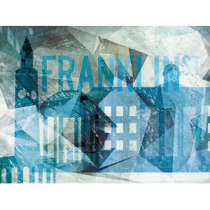 Chapel Hill, NC Abstract Cityscape by City Prints