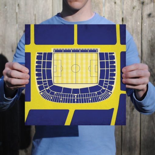 Estadio Alberto J. Armando Map Art by City Prints - Image 2