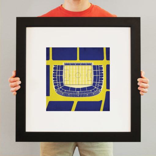 Estadio Alberto J. Armando Map Art by City Prints - Image 3
