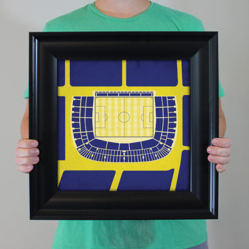 Estadio Alberto J. Armando Map Art by City Prints - Image 4