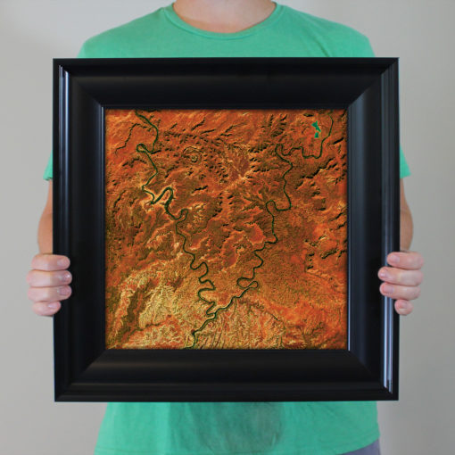 Canyonlands National Park Satellite Art by City Prints - Image 4