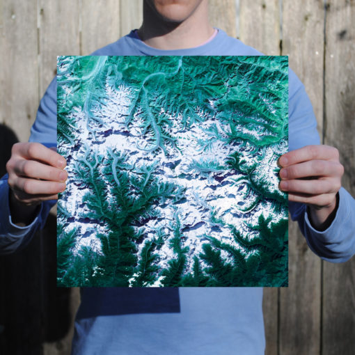 Mount Everest Satellite Art by City Prints - Image 2