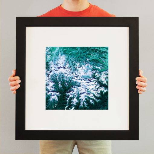 Mount Everest Satellite Art by City Prints - Image 3