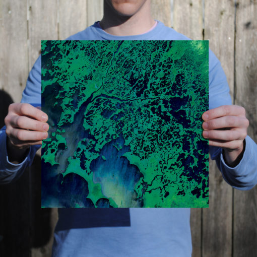 Everglades National Park Satellite Art by City Prints - Image 2