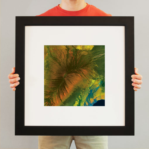 Mauna Loa Satellite Art by City Prints - Image 3