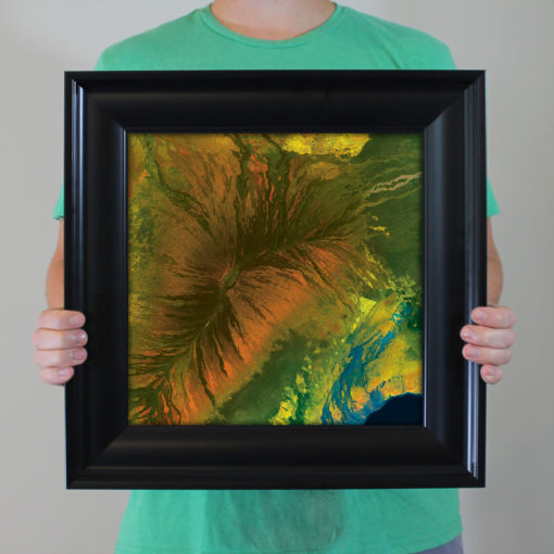 Mauna Loa Satellite Art by City Prints - Image 4