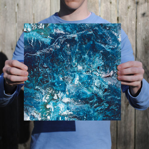 Snowbird Satellite Art by City Prints - Image 2